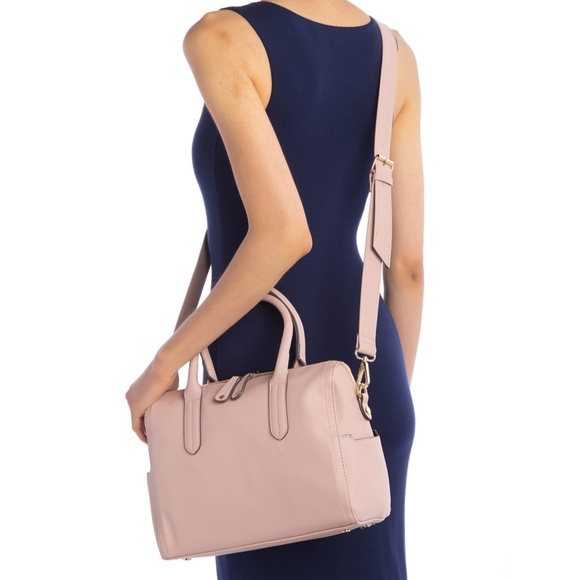💥NEW STEVE MADDEN Blush Pink Satchel - Picture 7 of 8